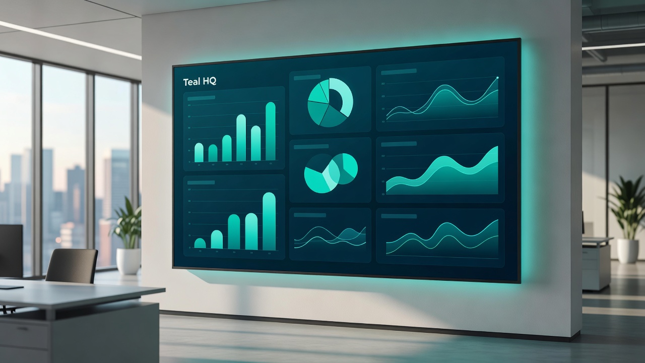Teal HQ platform dashboard interface